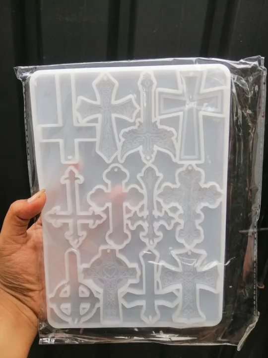 Holy%20cross%20Silicone%20Mold%20Silicone%20Cross%20Jewelry%20Resin%20Casting%20Mold%20Pendant%20Keychain%20Epoxy%20Mold%20Craft%20cross%20necklace%20pendant%20abrasive%2012%20link%20earrings%20bracelet%20silicone%20mold%20-%20Image%202