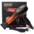 Gemei GM-1719 1800W Professional Hair Dryer with Nozzles. 