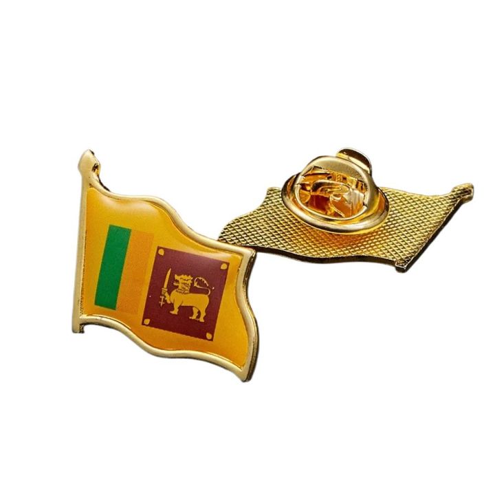 Sri%20Lanka%20Flag%20Blazer%20Pin%20-%20Gold%20Plated%20Enamel%20Lapel%20Pin%20Badge%20-%20Image%205