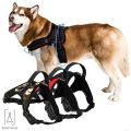 Heavy Duty Dog Pet Harness Collar Adjustable and Soft Chest Belt (XL). 