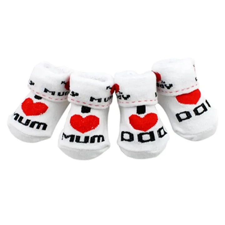 %E3%80%90HOT%E3%80%91%20Cute%20Baby%20Cotton%20Socks%20White%20I%20Love%20Mum/Dad%200-6%20Months%20Newborn%20Infant%20Boys%20Girls%20Leg%20Warmers%20Kids%20Clothing%20-%20Image%204