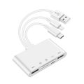 OTG USB Camera Multimemory Adapter for Micro-SD TF Card Reader Kit for iPhone iPad for Apple 13 Converter. 