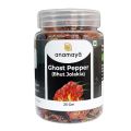 anamaya Bhut Jolokia Chilli | King Chilli | Naga King Chilli | Ghost Pepper | 25 Gm Food Grade Jar | Sourced from Nagaland|Whole (FROM INDIA FAAZ). 