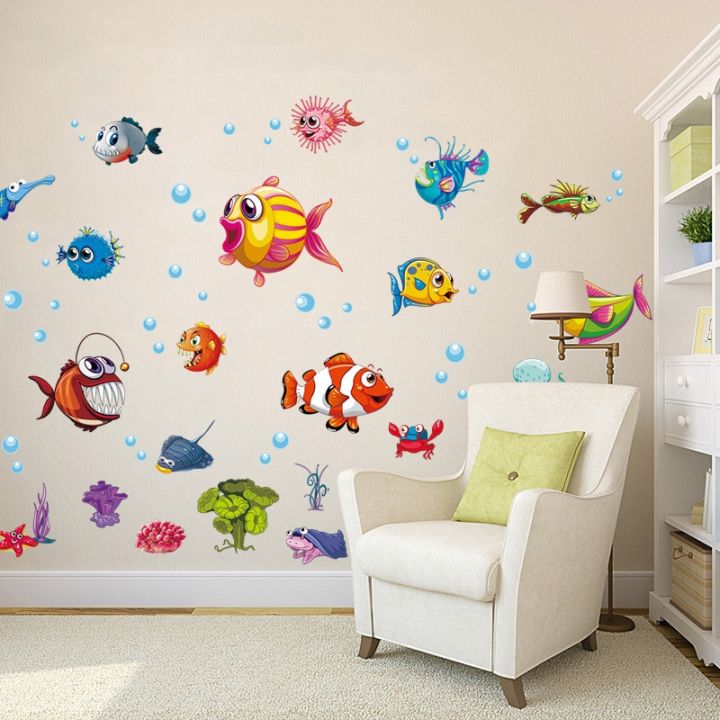 %E3%80%90IKE%E3%80%91Cartoon%20Underwater%20World%20Wall%20Stickers%20for%20Kids%20Children's%20Room%20Bedroom%20Decoration%20Removable%20Waterproof%20Wallpapers%20-%20Image%203