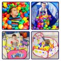 Wembley Pool Ball 50 Pcs 6 cm Colorful Small Plastic Balls Safe Soft Ball for Baby Playing Items Indoor Easy to Grasp | BPA-Free, Non-Toxic Ball - ISI Safety Certified   SAM. 