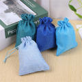 10x14cm Natural Burlap Cotton Linen Bag Christmas Candy Gifts Packaging Pouch Storage Bags Jewelry Packaging Wedding Bag. 