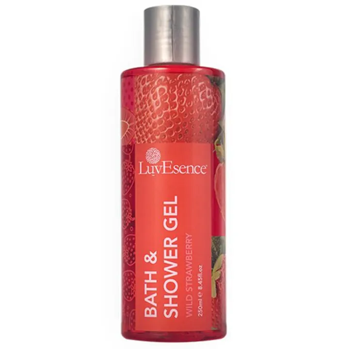 Luvesence Wild Bath & Shower Gel -Strawberry