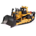 Kidlove 1:50 Crawler Bulldozer Model, High Simulation Alloy Heavy Duty Diecast Engineering Track Car For Boys, Children. 