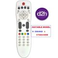 V2H DTH Receiver or Decoder Remote Control (V5004HD, V7000HDW, V5008HD & V4003). 