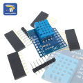 【InnovateWorld】1 Set DHT Shield For D1 Mini DHT11 Single-Bus Digital Temperature And Humidity Sensor Module With Matching Pins. 