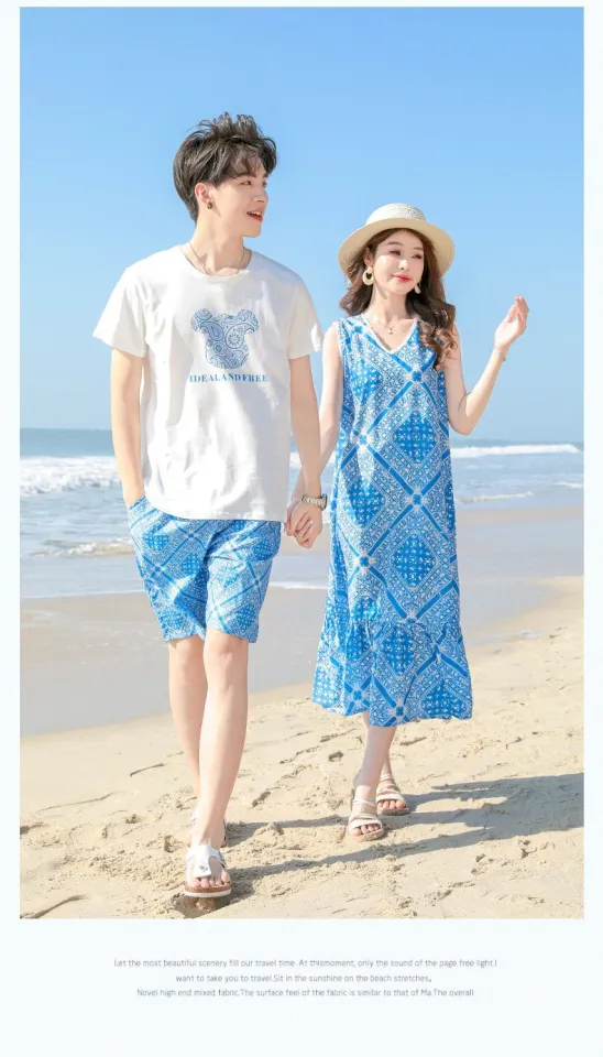 Beautiful Short Dress Couple Matching Outfits For Couple