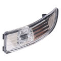 Door Wing Mirror Indicator Lamp Lens, Clear Cover ABS 553CSD2061 Waterproof Wing Mirror Indicator Light Cover Fade Resistant for Replacement. 