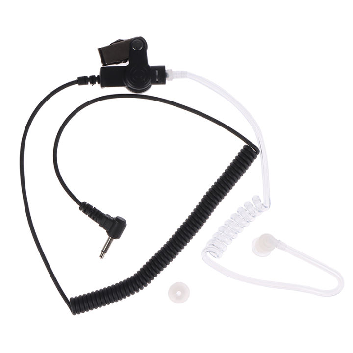 1pin 3.5mm Covert Acoustic Earpiece Earphone Dense Sound Air Headset ...