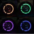 Bicycle Wheel Rim Light 2PCS – LED Decorative Dust Cap Light for Bike, Car & Cycle Wheels. 