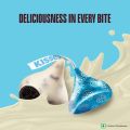 HERSHEY'S KISSES Cookies 'n' Creme | Melt-in-mouth delights| Individually wrapped 100.8g (FROM INDIA) SAB. 