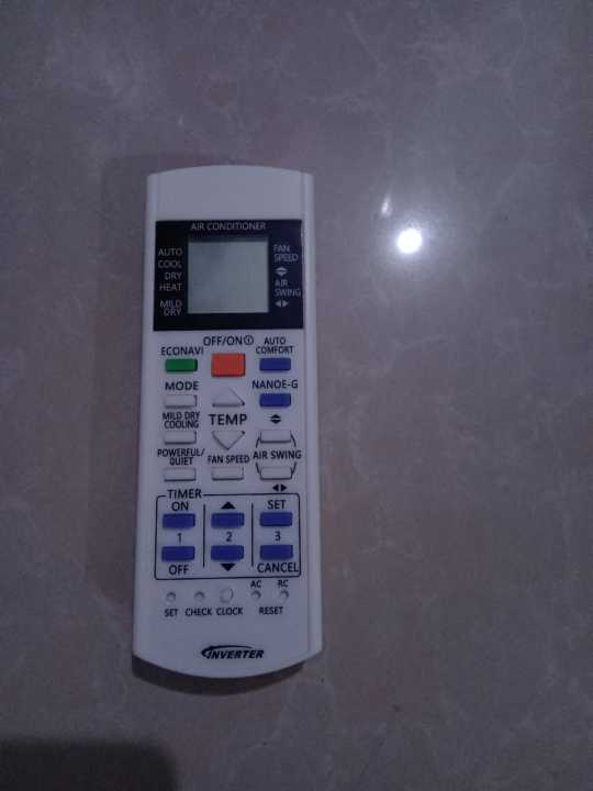 Panasonic%20Inverter%20AC%20Remote%20Controller%20-%20Image%202