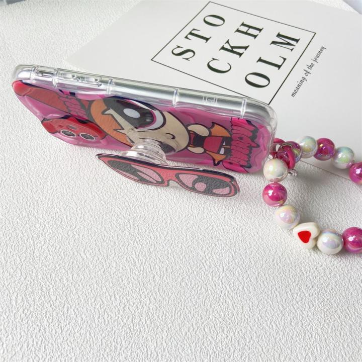 Case%20Cover%20For%20IPhone%2015%2014%20Pro%20Max%20X%20XS%207%208%20Plus%20SE%202020%202022%207+%208+%20Phone%20Casing%20Soft%20Clear%20TPU%20Bracelet%20Wrist%20Chain%20Strap%20Wavy%20Texture%20Powerpuff%20Girls%20Sunglasses%20Bracelet%20Silicone%20Cartoon%20Back%20Cover%20Couple%20Cute%20Shockproof%20-%20Image%205