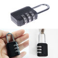 3 Digit Resettable Combination Padlock Coded Lock School Gym Locker Sheds. 
