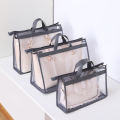 DishyKooker 9pcs Organizer Bags Transparent Hanging Dust Cover Bags Purse Storage Organizer With Zipper Handles (3 Sizes: S/M/L). 