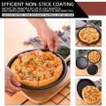 Pizza Plate Round Deep Dish Pizza Pan Tray Carbon Steel Non-stick Pizza Stone Mold Baking Tool Baking Form for pizza 28cm, 26cm, 24cm. 