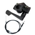 bike modified parts 7/8 22mm Throttle Lever Thumb Control Assembly Scooter ATV Quad Pit Bike 110cc 150cc Honda TaoTao ATV Quad Grips for Handlebars. 