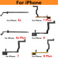 New For iPhone 6 6S 7 8 Plus Home Touch ID Return Fingerprint Button Motherboard Connection Connector Flex Cable. 