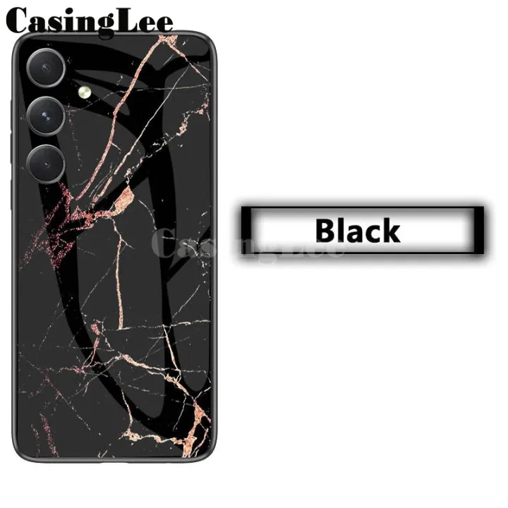 For%20Samsung%20A15%20case%20Fashion%20Marble%20Tempered%20Glass%20Protector%20Soft%20Frame%20Silicon%20Cover%20For%20Samsung%20Galaxy%20A15%20Back%20Cover%20Phone%20cases%20-%20Image%203