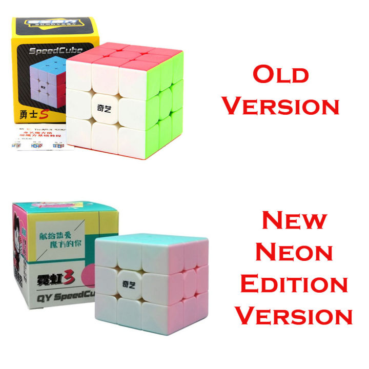 Sticker%20Less%20QiYi%20Neon%20Edition%203x3x3%20Rubik%20Cube%20-%20Smooth%20Speed%20Magic%20Cube%20-%20Image%202