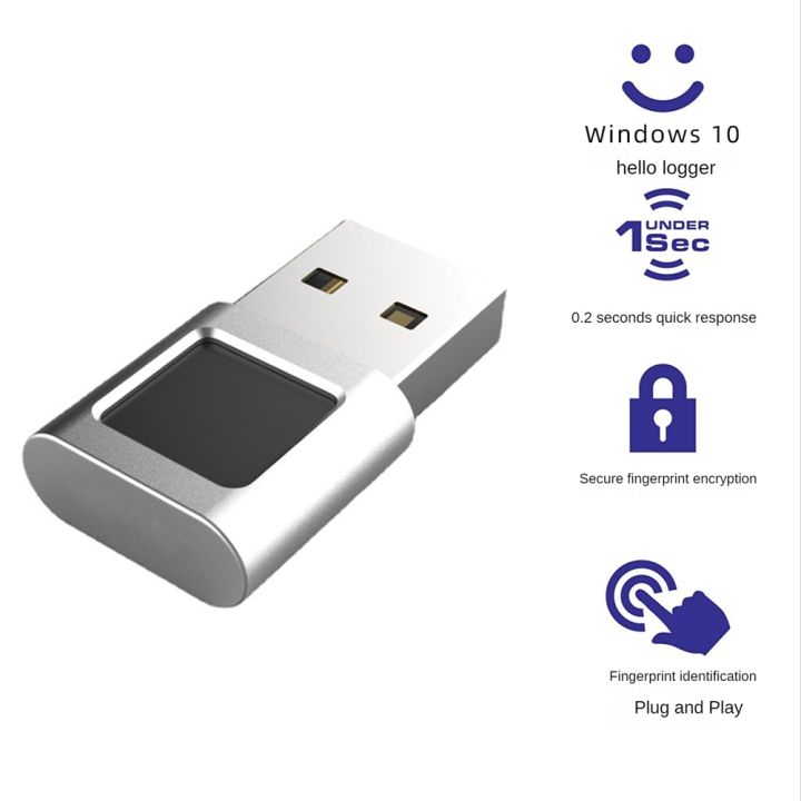 Silver%20USB%20Fingerprint%20Reader%20USB%20Fingerprint%20Reader%20Module%20for%20Windows%2010/11%20Laptops%20-%20Image%203