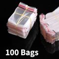 New Clear sealing Flyers 1.5''x 2.5'' Transparent Self Sealing Bags Bundle of 100 Flyers Small Poly OPP Clear Transparent Polythene Bags Plastic Bags Jewelry Gift Packing Self Adhesive Cookie Packing Materials Candy Daraz Flyers. 