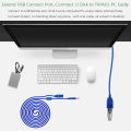5M USB Extension Cable Male to Female Adapter Data Sync Cord for PC Keyboard Printer Camera Mouse Game Controller. 