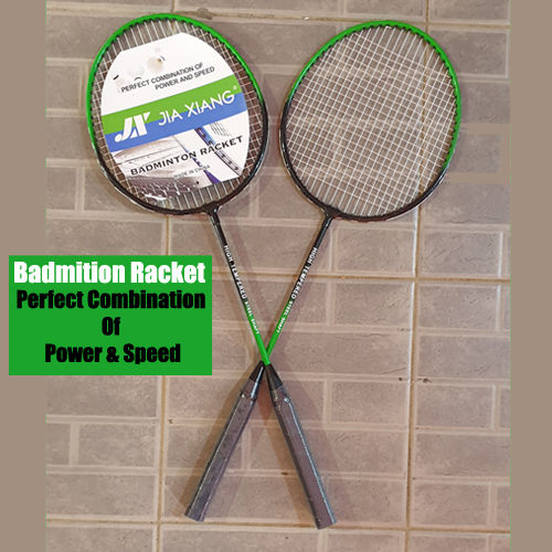 Sports Badminton Racket with Shuttlecock & Pouch