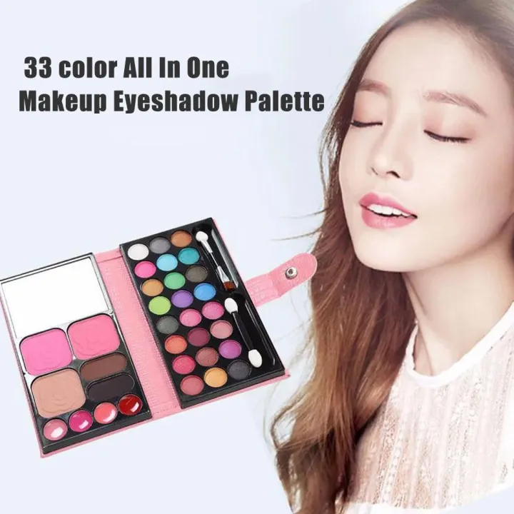 Multi%20Functional%20Eyeshadow%20Palette%2033%20Color%20Blush%20Eyeshadow%20Shiny%20Matte%20Palette%20Highlighter%20Palette%20Cosmetics%20High-capacity%20-%20Image%205