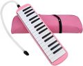Melodica 32 Key Pianica Portable with Carrying Bag Short and Long Mouthpieces for Beginners Kids Gift. 