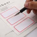 36 labels stickers Sheets White Self-Adhesive Label Name Sticker Blank Note. 