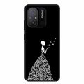 For Xiaomi Redmi 12C Case Popular Image Picture Black Silicone Soft Back Cover Case For Redmi 12C Phone Case Cover Redmi12C 12 C. 