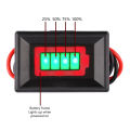 1S 2S 3S 4S Lithium Level Indicator Voltmeter LED Display for Electric Vehicle Power Tester. 