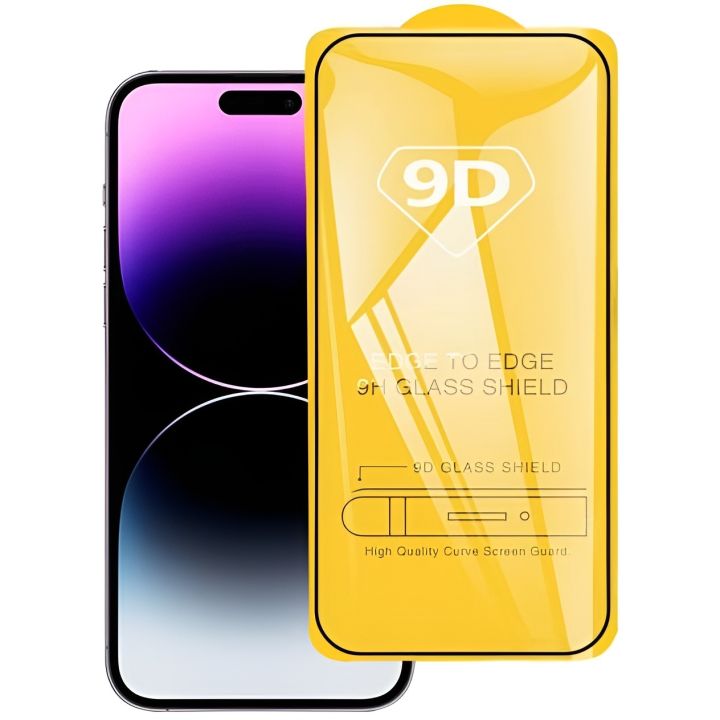 9D Tempered Glass Screen Protector for iPhone 11 12 13 Pro Max XR XS MAX 7 8 Full Cover Anti Scratch Film