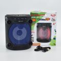 Portable Bluetooth Speaker With MP3, TF/USB, Bluetooth, FM Radio, BT SPEAKER ZQS-1418 Karaoke Portable Bluetooth speaker LED light Super Bass Speakers USB Charging. 
