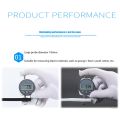 Digital Thickness Gauge Electronic Thickness Meter Measure Thickness of Paper Cloth Thin Metal Micrometer 0.01mm B. 