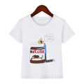New I Love Nutella Kids Funny Cartoon Print T-Shirt Boys Girls Cothes Summer Tshirt Children Graphic T Shirts Teen Tops Tees. 