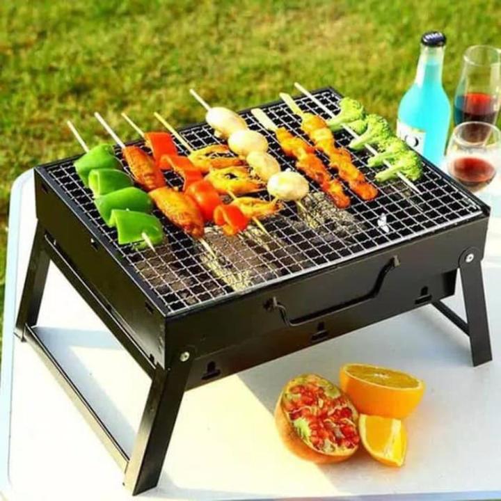 Foldable%20BBQ%20Grill%20%20Lightweight%20Small%20Portable%20Camping%20Charcoal%20Grill%20For%20Outdoor%20Barbecue%20-%20Image%202