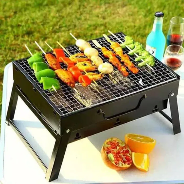 Foldable%20BBQ%20Grill%20%20Lightweight%20Small%20Portable%20Camping%20Charcoal%20Grill%20For%20Outdoor%20Barbecue%20-%20Image%202