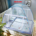 Full Cover Double Door Mosquito Net Foldable Self Standing Kelambu Nyamuk 2 Pintu Suitable for King Queen and Single Size Bed Bed Frame. 