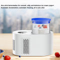 Portable Electric Cup Warmer And Cooler Digital Display Quick Cooling White Cup. 