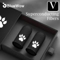 BlueWow 28-PIN Finger Sleeve Gaming Superconducting Carbon Fiber for PUBG Mobile Games Contact Screen，Ultra-thin and Durable Finger Gloves for Gaming. 