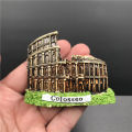 Resin 3d Fridge Magnets Italy Toscana,Leaning Tower of Pisa,Venice, Milan Cathedral Souvenirs Refrigerator Sticker Magnetic. 