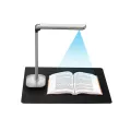 F50 Foldable HD High Speed USB Book Image Document Camera Scanner 15 Mega-Pixels A3 & A4 Scanning Size with LED Light for Classroom Office Library Bank for Windows. 