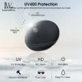 LouisWill Foldable Sunglasses Women's Alloy Sunglasses Large Frame Sunglasses Collapsible Ultralight Folding Sunglasses In Round Packaging Handbag  Outdoor Travel UV400 Sunglasses. 