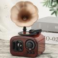 Mini Musical Box Retro Phonograph Shape Music Box Classical Art Decor Music Box Crafts No Gramophone Music Box. 